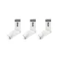 3 Pack (White 3)