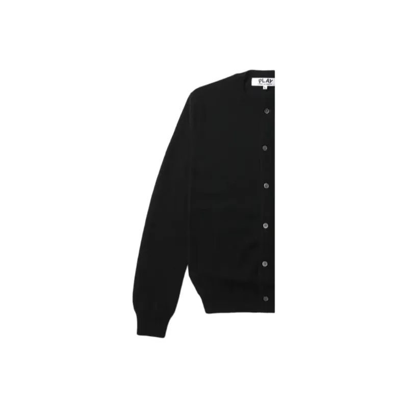 Comme Des Garcons Play X Invader Women's Cardigan Black-4