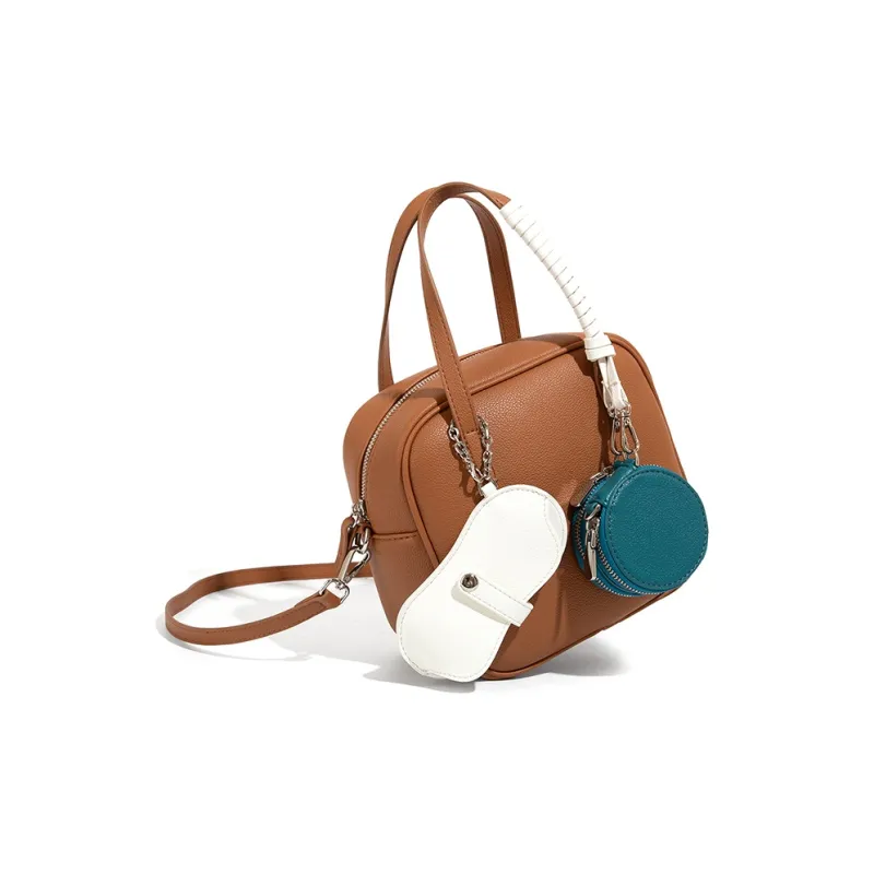 Vigno Synthetic Leather Shoulder Bag, Crossbody Bag Women's Multicolor-10