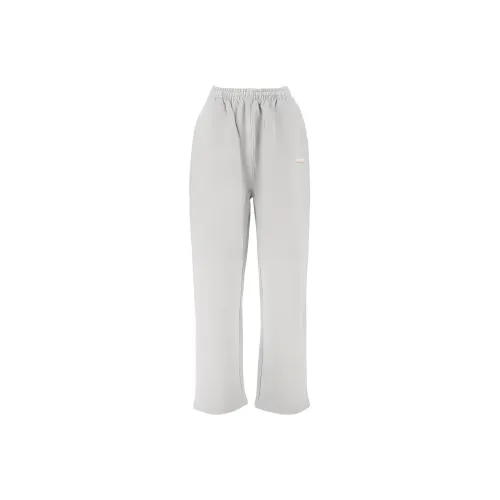 Balenciaga FW21 Knitted Sports Pants Regular Fit Women's Gray