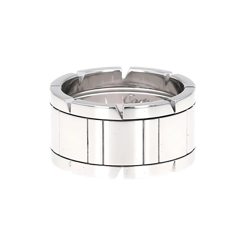 Cartier White Gold Tank Ring-3