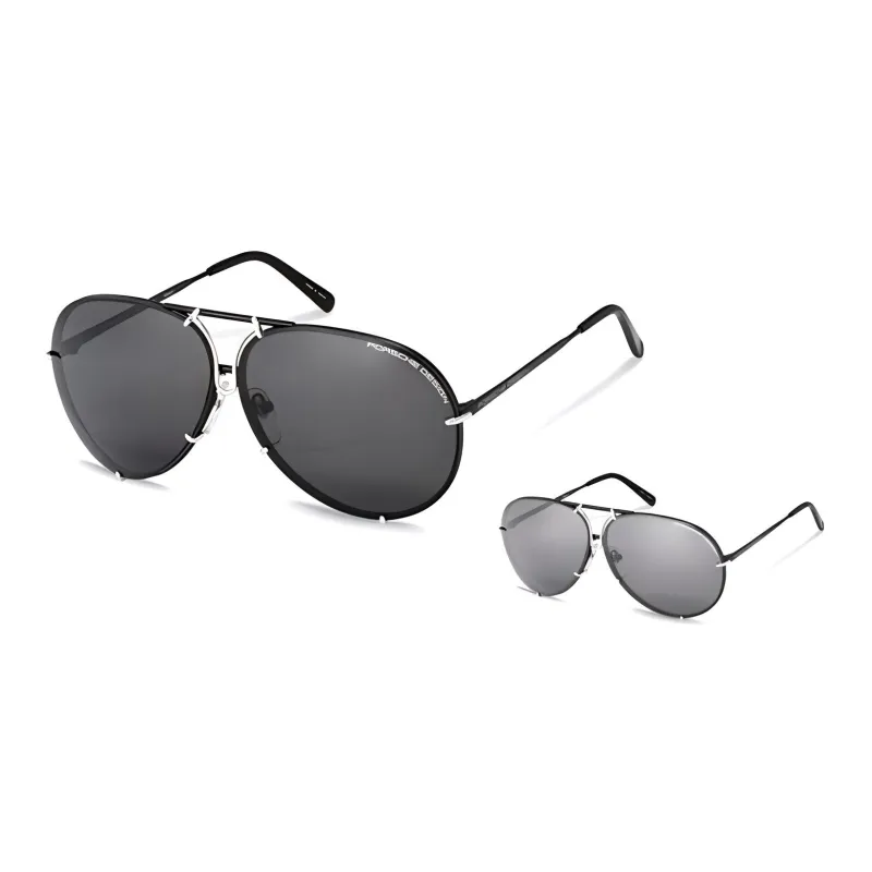 PORSCHE DESIGN Pure Titanium Aviator Sunglasses Unisex-1
