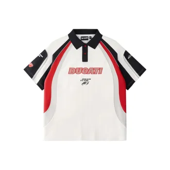 FILA FUSION x DUCATI Polo Shirt Men's Cloud White WT