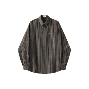 WILLIAM FOX&SONS Shirt Unisex Black Coffee