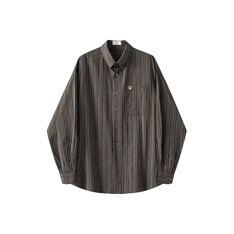 WILLIAM FOX&SONS Shirt Unisex Black Coffee-0