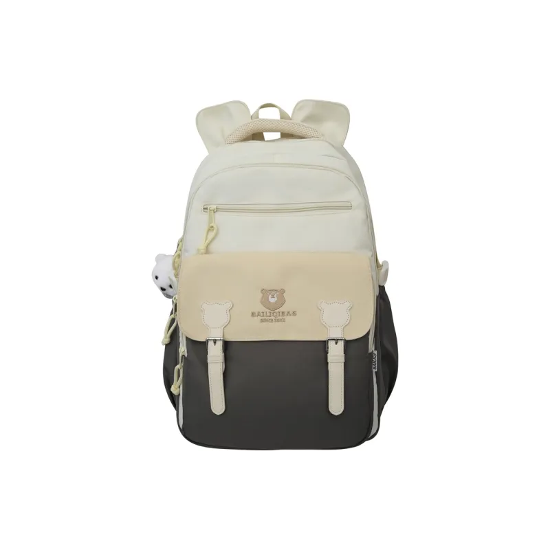 Alcohol Dragon Nylon Backpack Regular Women's Multicolor-11