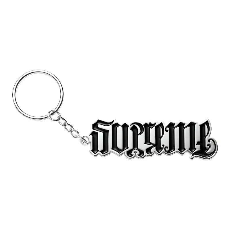 Supreme Ambigram Keychain Red-0