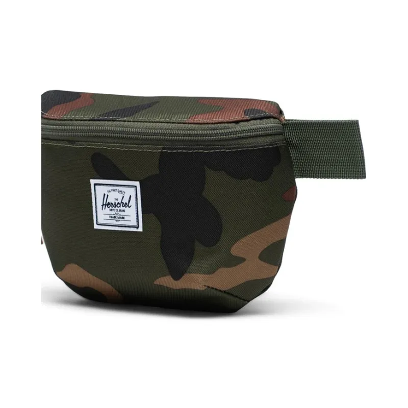 Herschel Polyester Cell Phone Pouch Sling Bag Fanny Pack Regular Unisex Classic Forest Green Camouflage-3