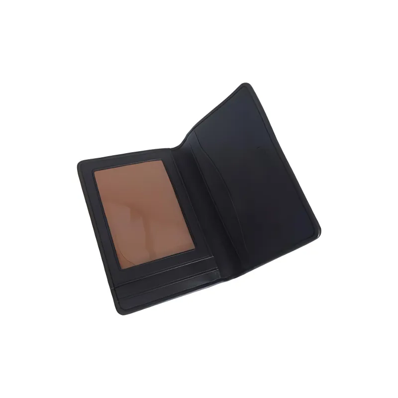 COACH Coated Canvas Card Holder Men's Tan & Black-4