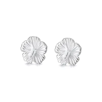 PIARA Stud Earrings Women's Silver