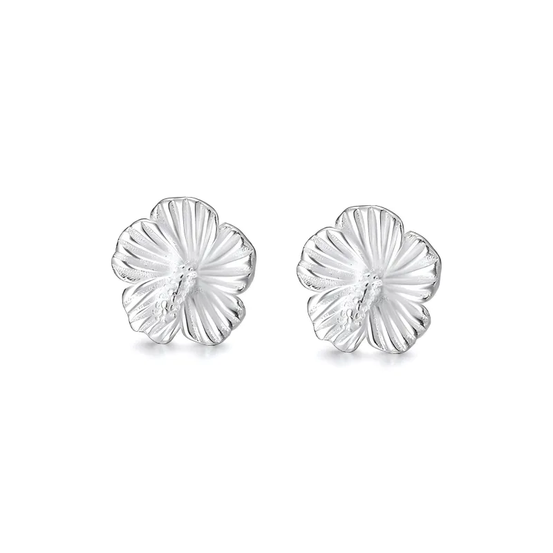 PIARA Stud Earrings Women's Silver-0