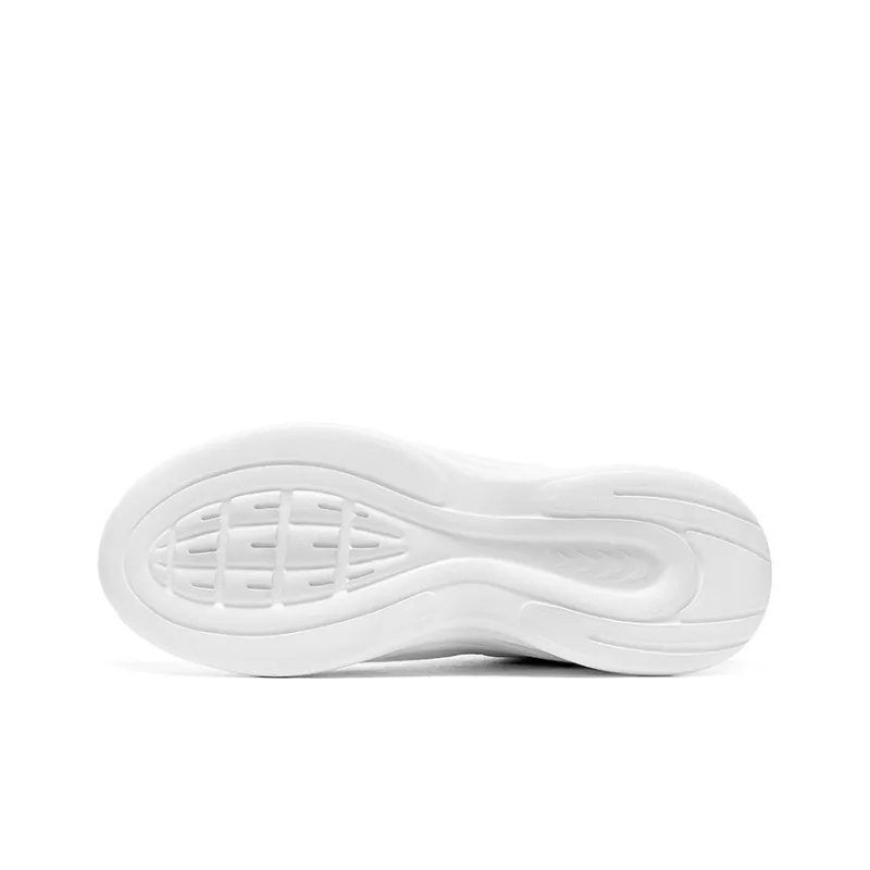 Warrior Cushioning, Slip Resistant, And Breathable Low Top Running Shoes Unisex White Gray-4