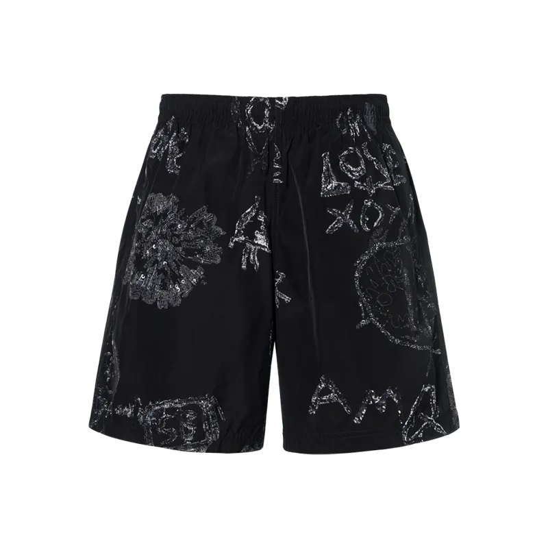 Alexander McQueen Casual Shorts Men Black-1
