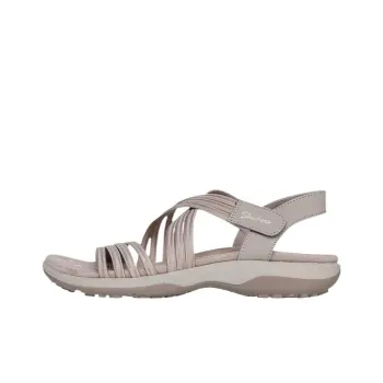 Skechers Reggae Slim One Strap Sandals Women's Taupe