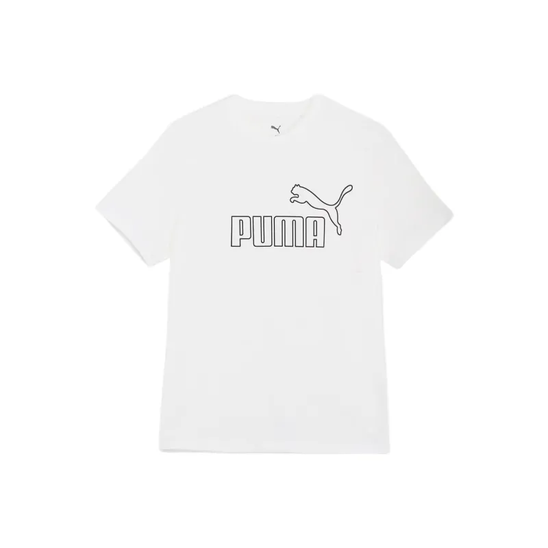 PUMA ESSBIG T Shirt Men's White-0