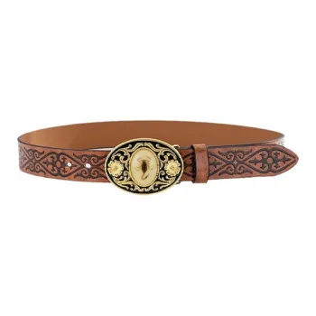 JKEM PU Leather Belts Unisex 3.5cm
