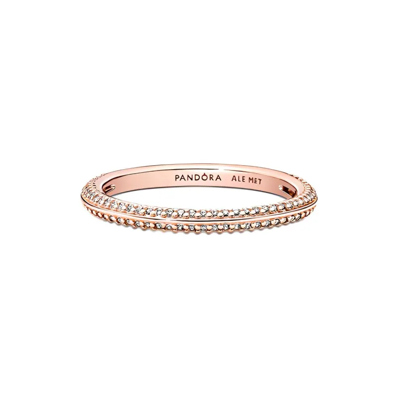 Pandora Copper Silver Alloy Rings Women's-1