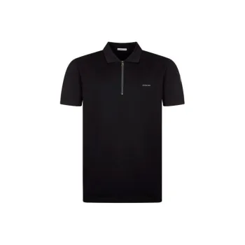 Moncler Zip-Up Polo Shirt