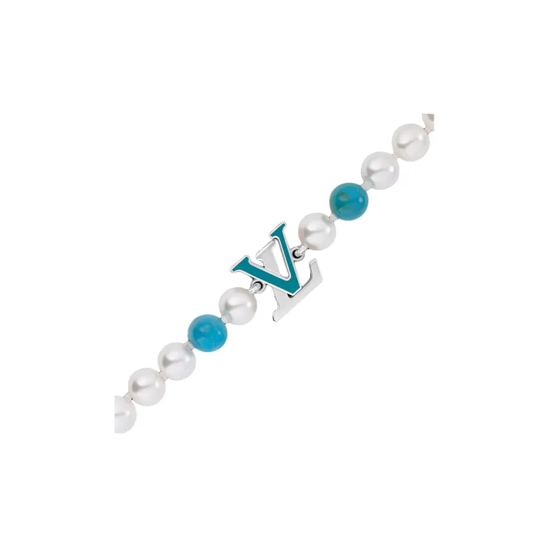 LOUIS VUITTON Turquoise Rodeo Bracelet-1