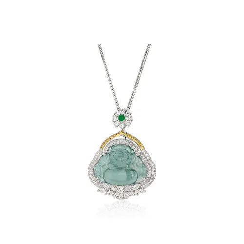 Yarondi Ice Type Jadeite Necklaces Women's