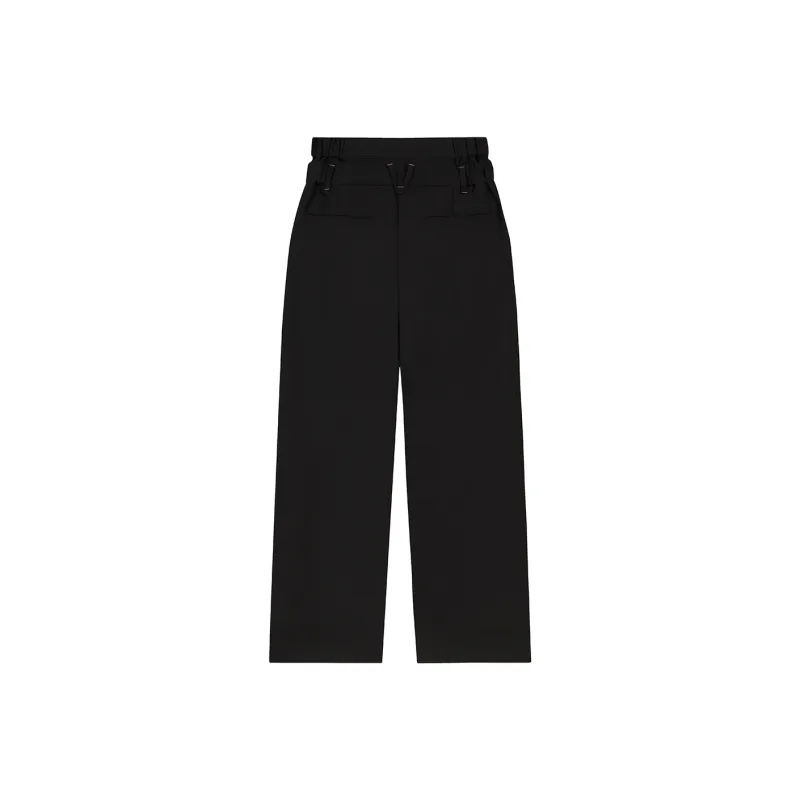 VOBA X TFBOYS 10th Anniversary Co branded Series Casual Pants Unisex Black-1