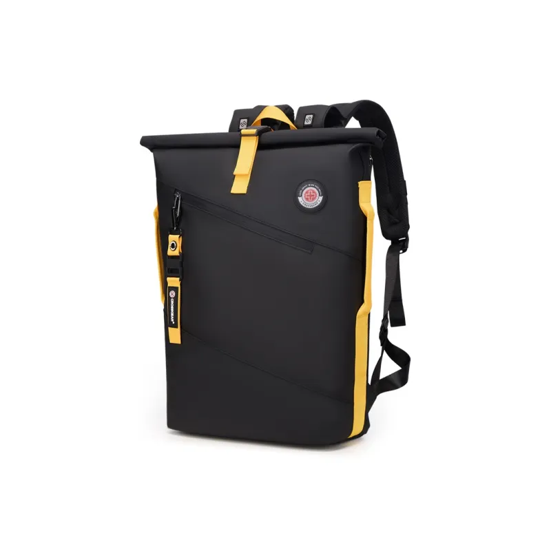 CROSSGEAR Polyester Backpack Unisex Black-1