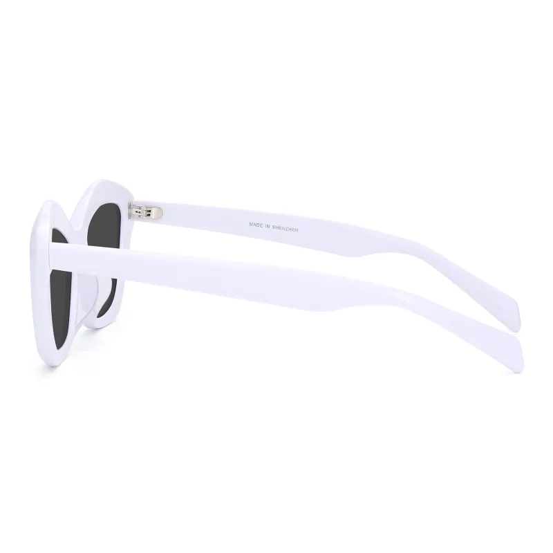 SUYAN Plate Frame Cat Eye Sunglasses Unisex-3