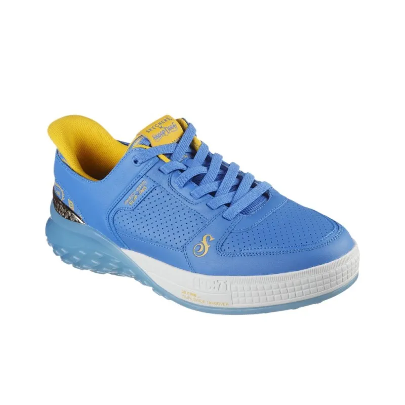 SNOOP DOGG x Skechers Snoop Sizzle Toke Low Top Casual Shoes Men's Blue-2