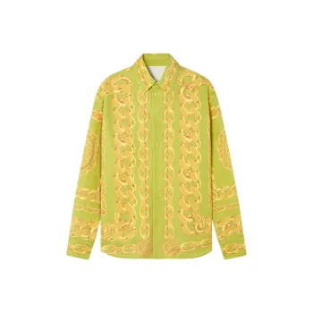 VERSACE Medusa Chains print Shirt
