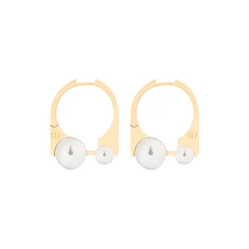 DIOR Metal Earrings Women's Gold