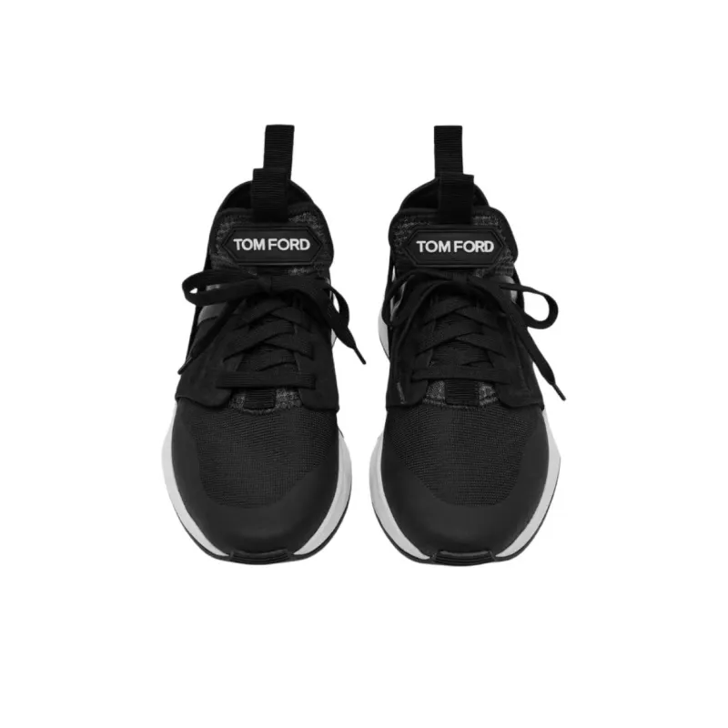TF Jago Low Top Casual Shoes 5cm Men's Black-2