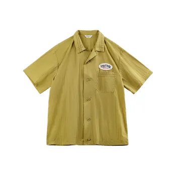 MADEN Shirt Men's Mustard Yellow