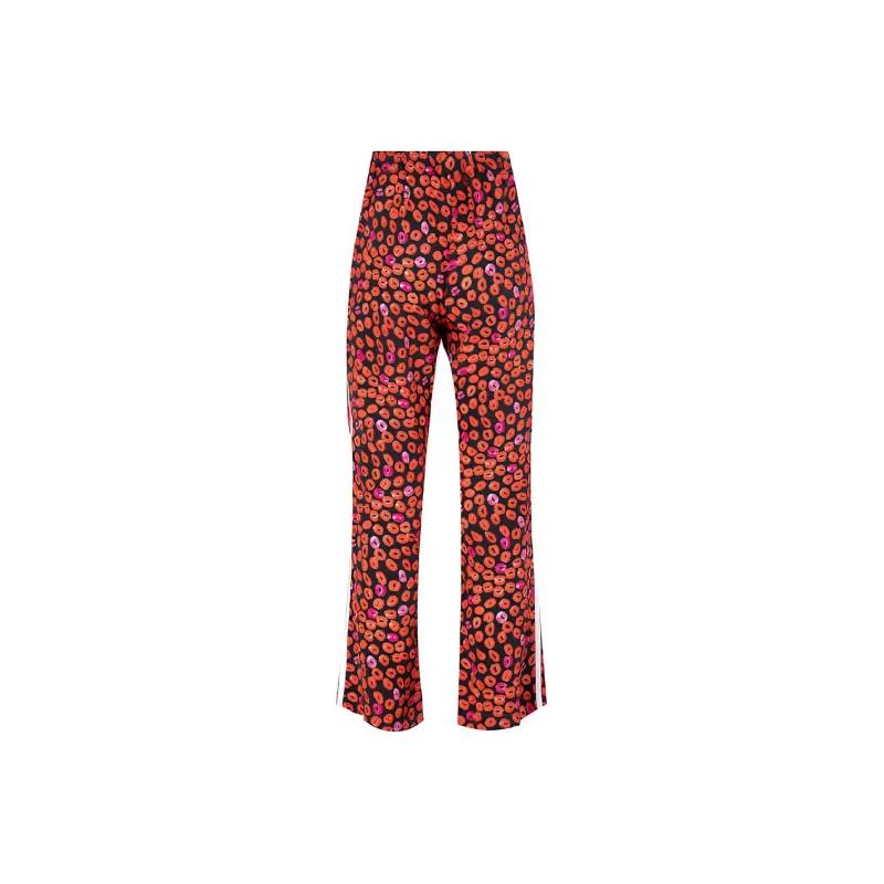 MARNI Lip Print Flared Trousers-1