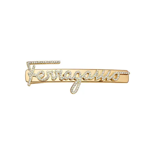 FERRAGAMO Hair Clip Women's Gold