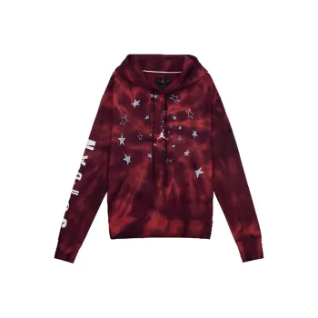 Jordan Legacy AJ6 Graphic Fleece Pullover Sweatshirt Men's Red