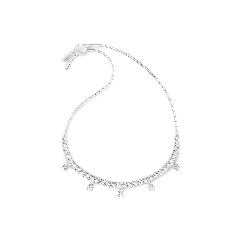 Swarovski Rhodium Plated Bracelets Women's White-1