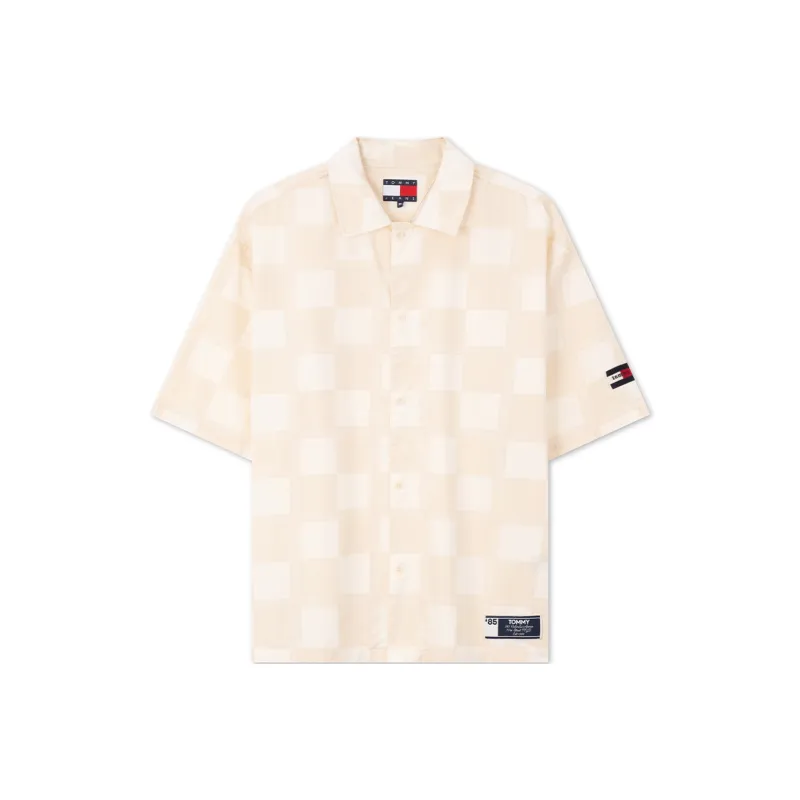 Tommy Hilfiger Shirt Unisex Ecru-0