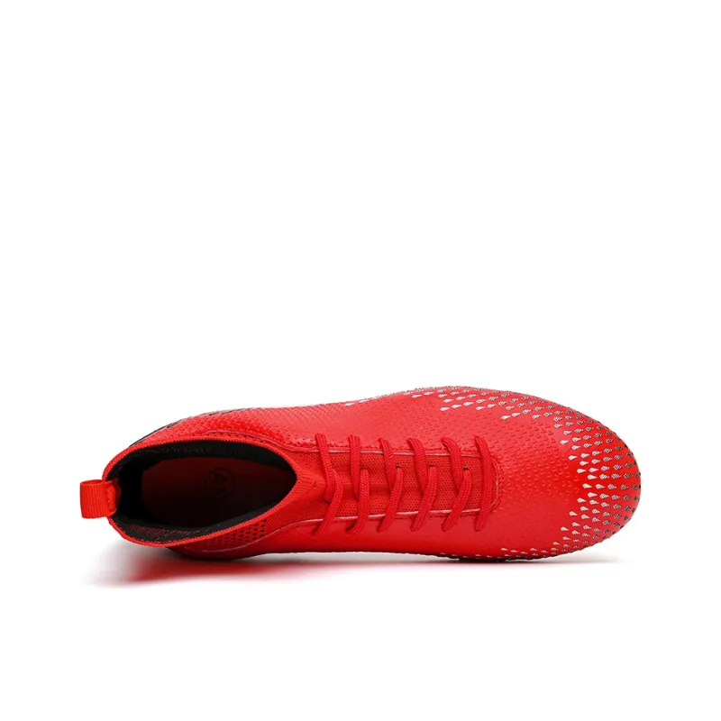 QIUTEXIONG Soft Ground, Artificial Ground, Natural Ground Anti Slip Wear Resistant Soccer Shoes Unisex-2