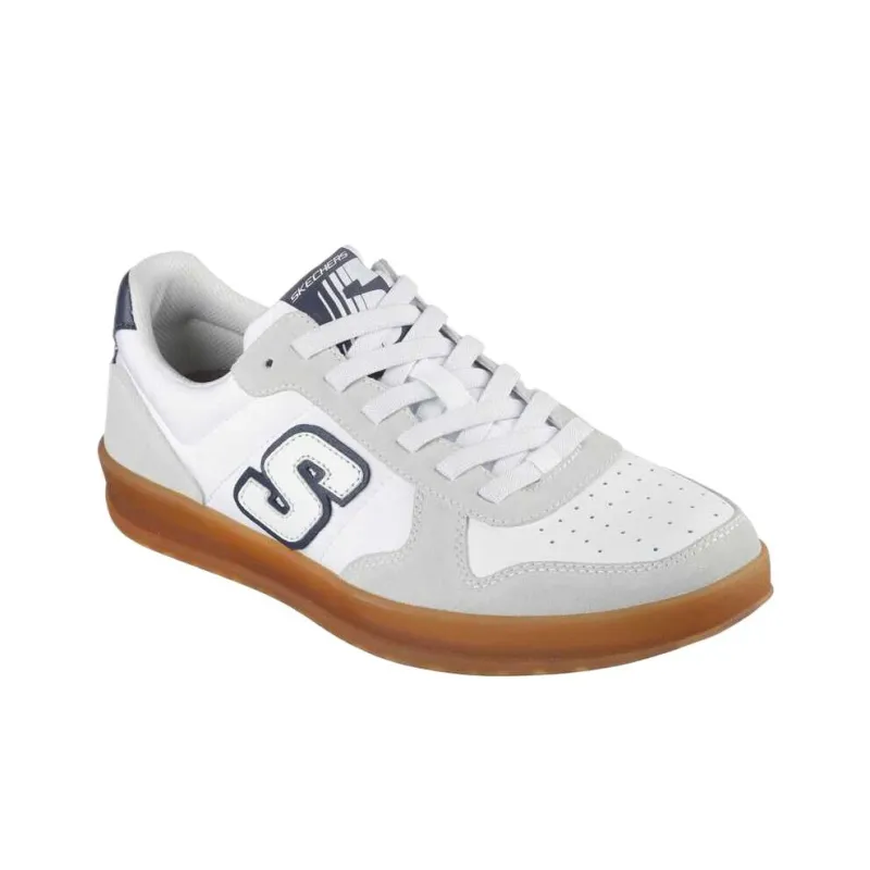 Skechers Low Top Casual Shoes Men's White-3