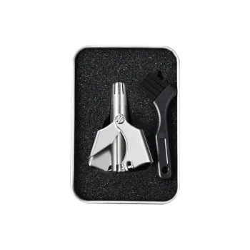 SHANGYELAMEILA Nose Hair Trimmer With Stainless Steel Manual Shaving Blade Trimmer