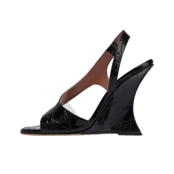 Paris Texas Marielle One Strap Sandals 10.5cm Women's Black