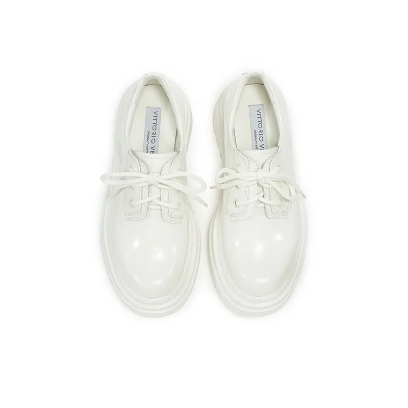 VITTORIO VENTURA BUTTERFLY WINGS Collection Casual Single Shoes Women's Ecru-3