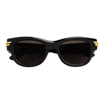 Bottega Veneta Mitre Square Frame Sunglasses