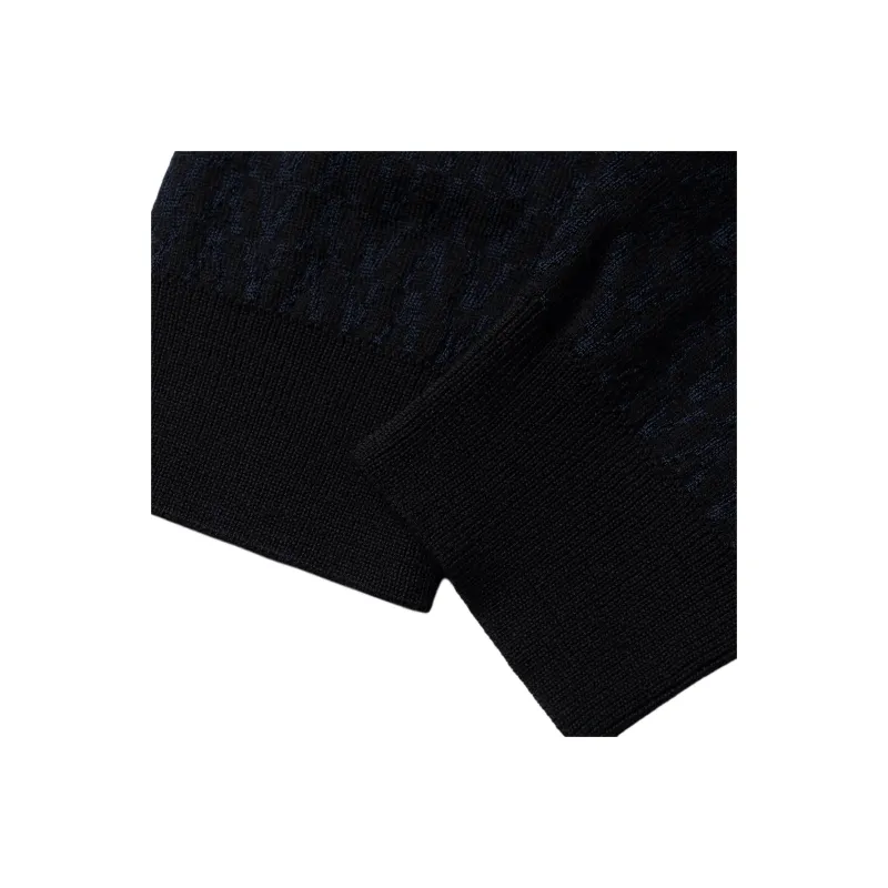 Valentino Sweaters Men Blue Black-5