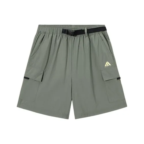 Anta Outdoor Collection Casual Shorts Women's Washed Seaweed Green