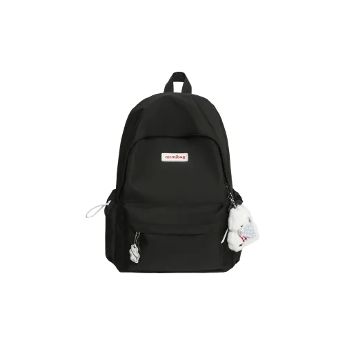 Yalu Nylon Fabric Backpack Unisex Blue