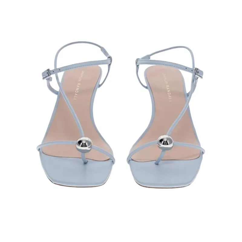 Loeffler Randall Traina One Strap Sandals 7cm Women's Blue-4