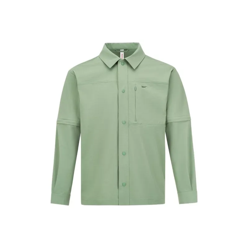 Reebok Shirt Men's Yellow Green-0