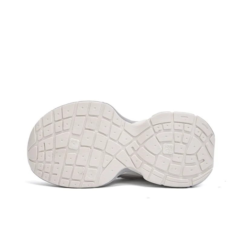 La Chapelle Cushioning, Slip Resistant, And Abrasion Resistant Low Top Chunky Sneakers Women's Apricot-7