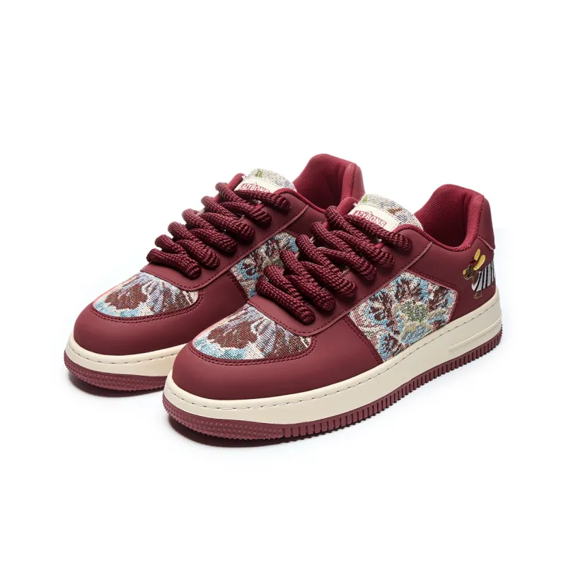 LAZY BONS Slip Resistant, Abrasion Resistant, Breathable, Height Increasing Low Top Skateboard Shoes Unisex-13